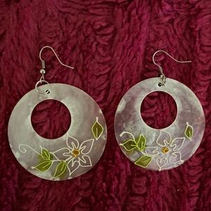 Hand painted earrings